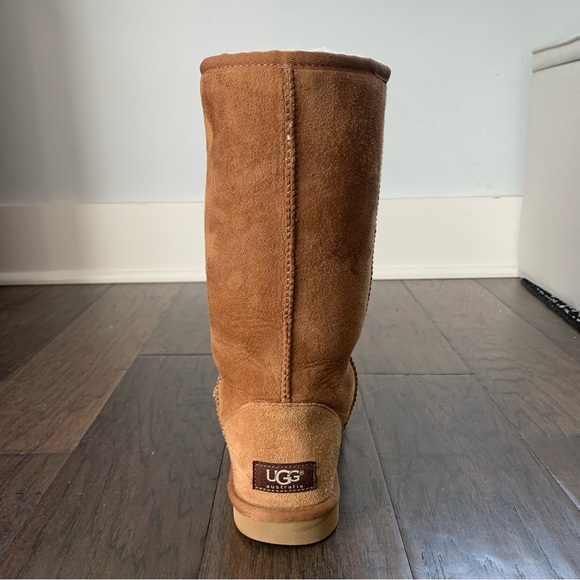 UGG Classic Tall Boot in Chestnut - Picture 7 of 15